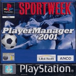 Sportweek Player Manager 2001 box art for Playstation